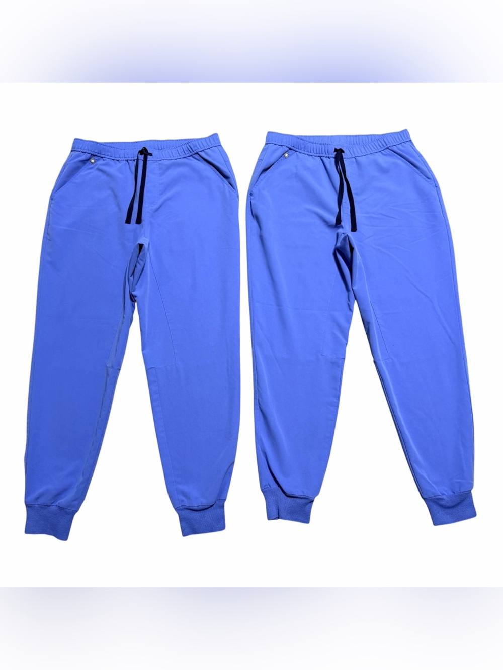 FIGS 2 pair Tansen Jogger Scrub Pants size Large blue